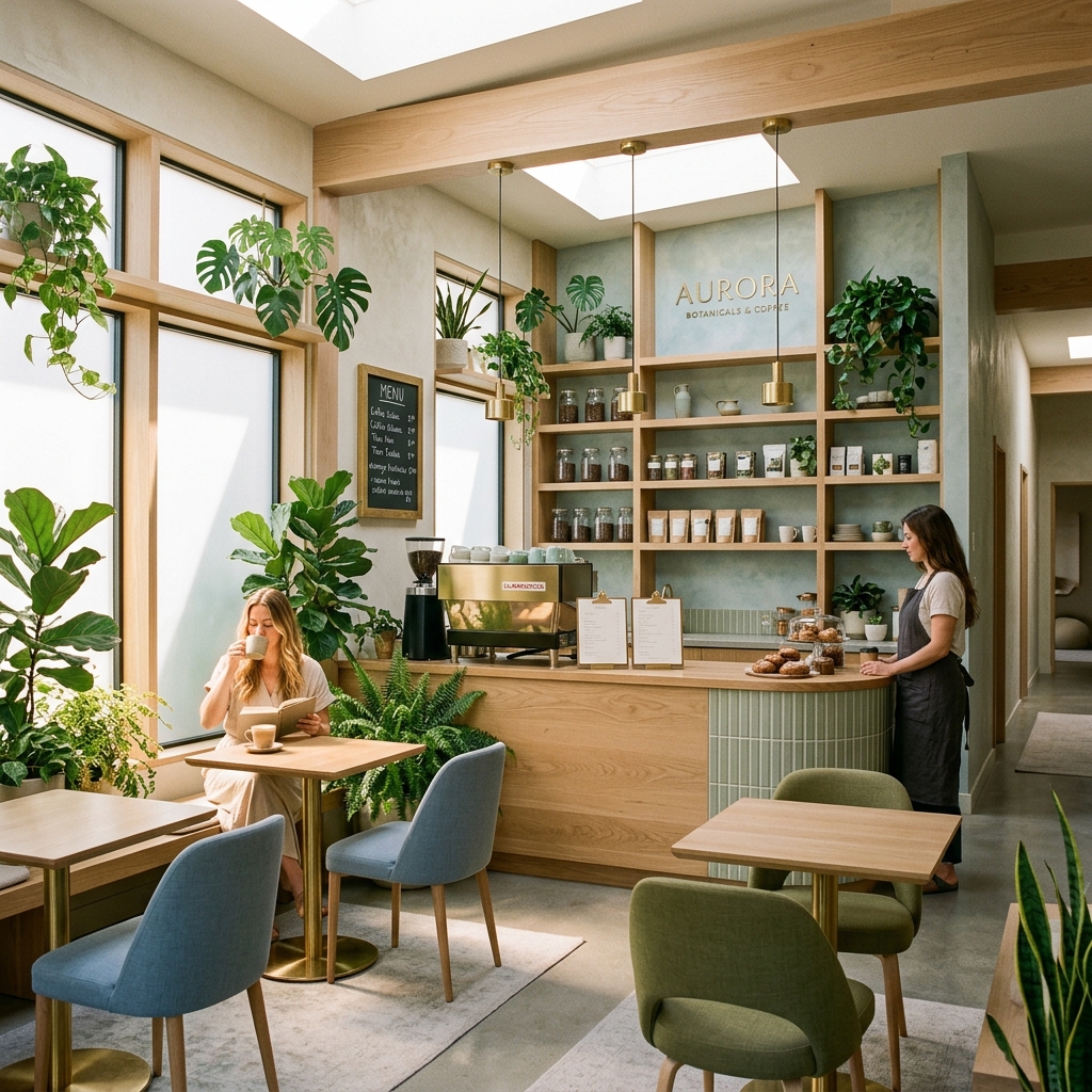 Cafe area